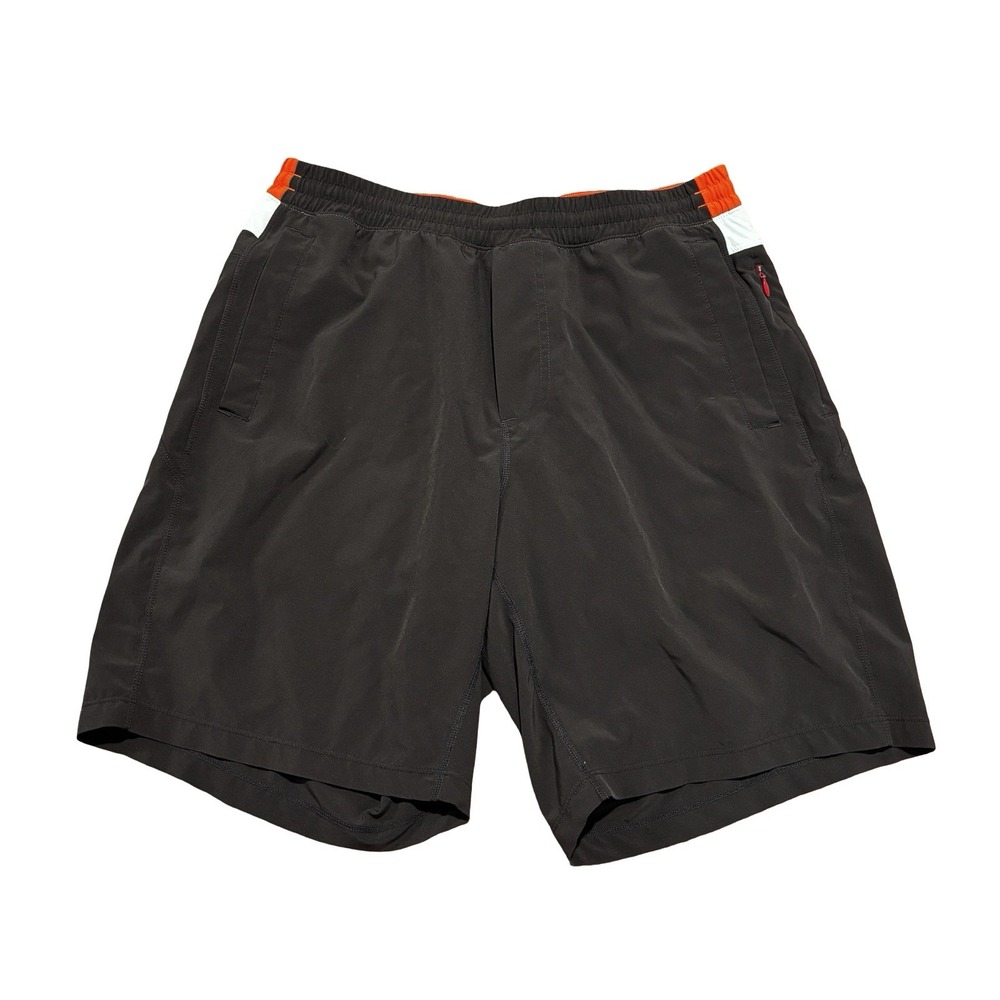 Birddogs Shorts Mens Large 9" Long Gray Boom For Your Boomstick Lined Golf Swim